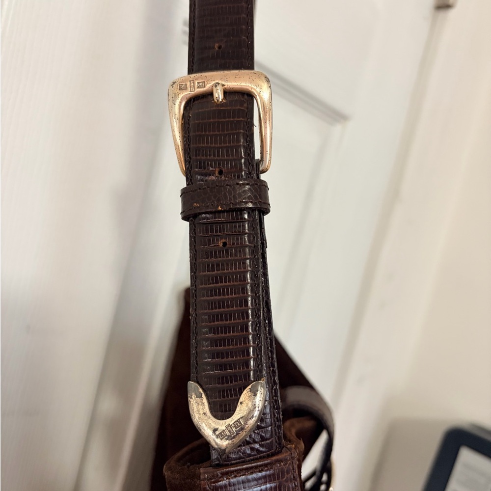 Ralph Lauren Chocolate Suede Bag - Picture 6 of 13